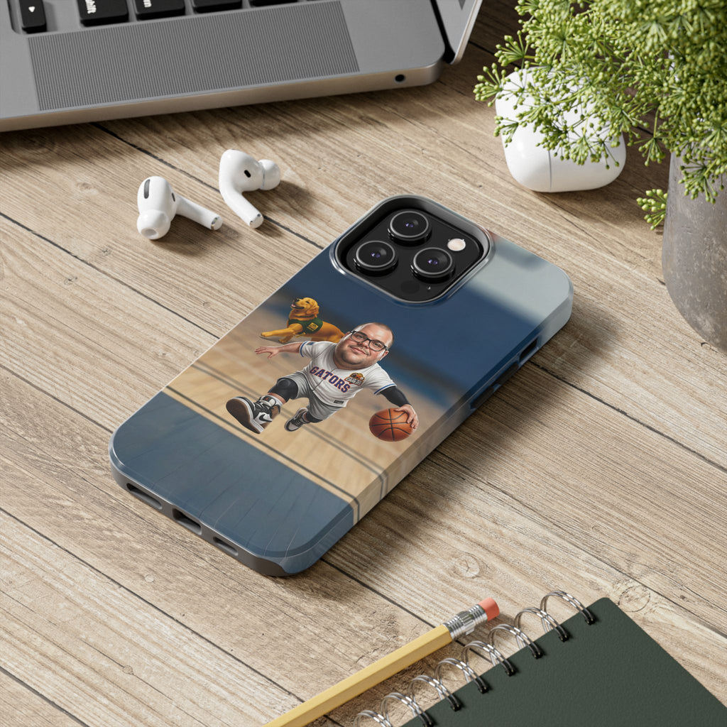 Caricature Basketball Player Phone Case | Custom Portrait Sports Design
