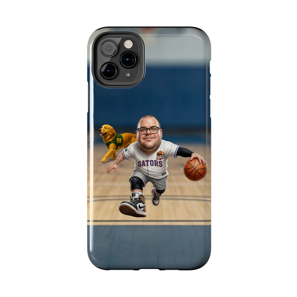 Caricature Basketball Player Phone Case | Custom Portrait Sports Design