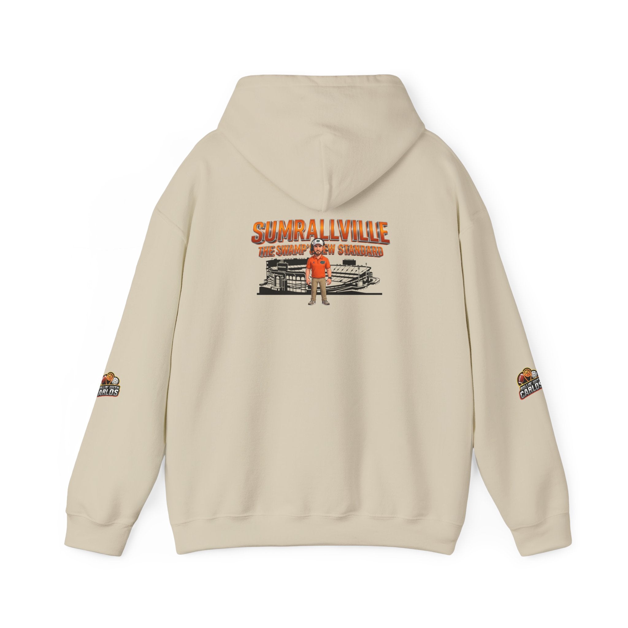 Sumrallville Retro Hoodie — 'Sumrallville Graphic Pullover