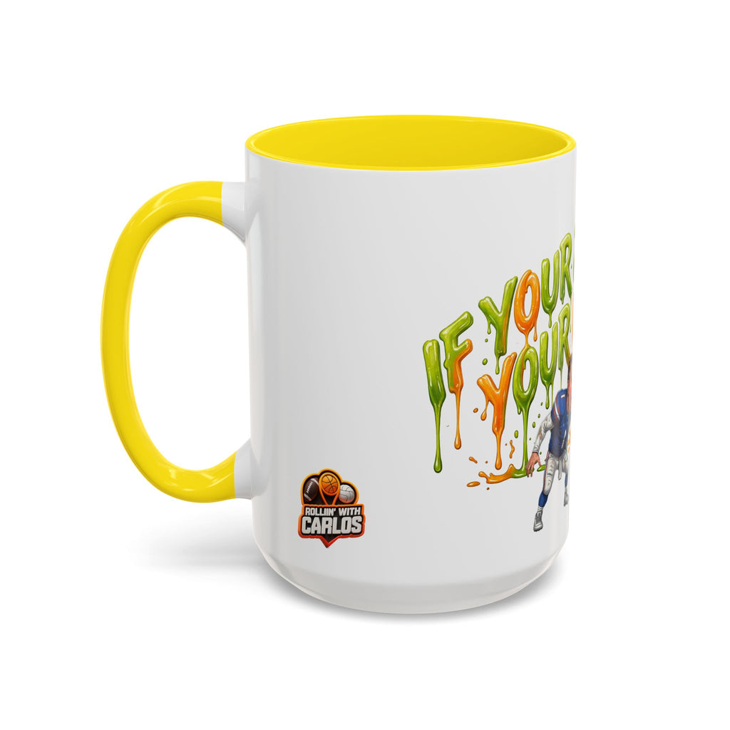 Your Juiceless, Your Useless Football Players Mug | Accent Coffee Mug