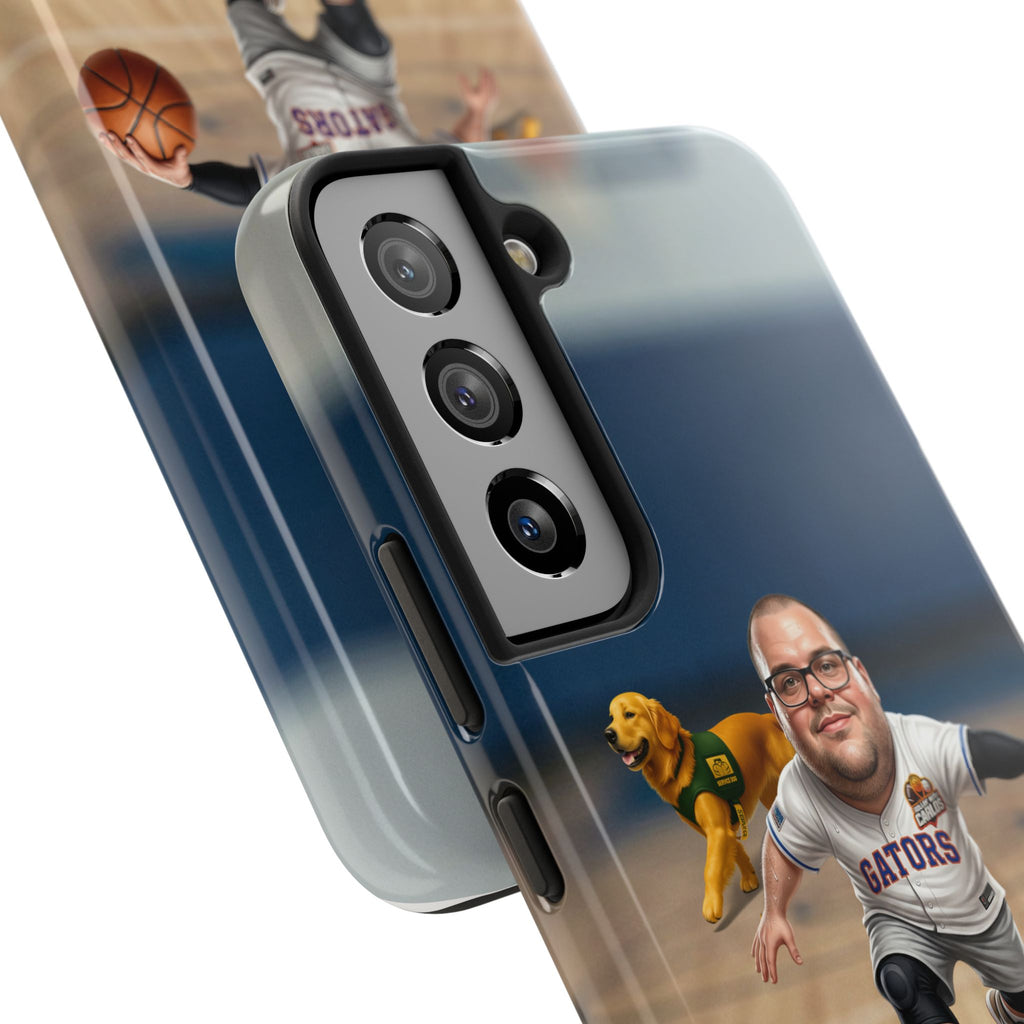 Caricature Basketball Player Phone Case | Custom Portrait Sports Design