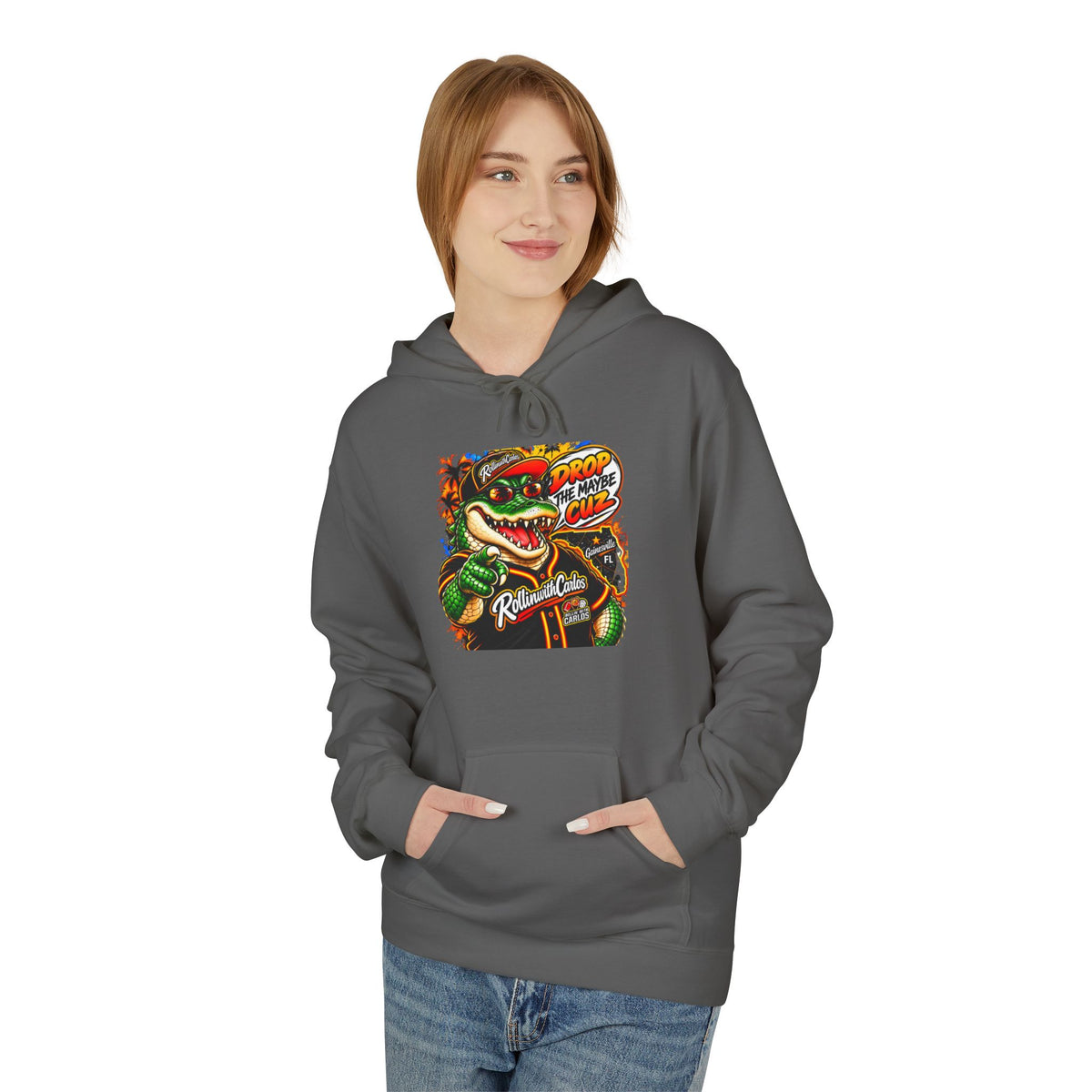 RWC Dorp the Maybe Cuz Gator Unisex Hoodie