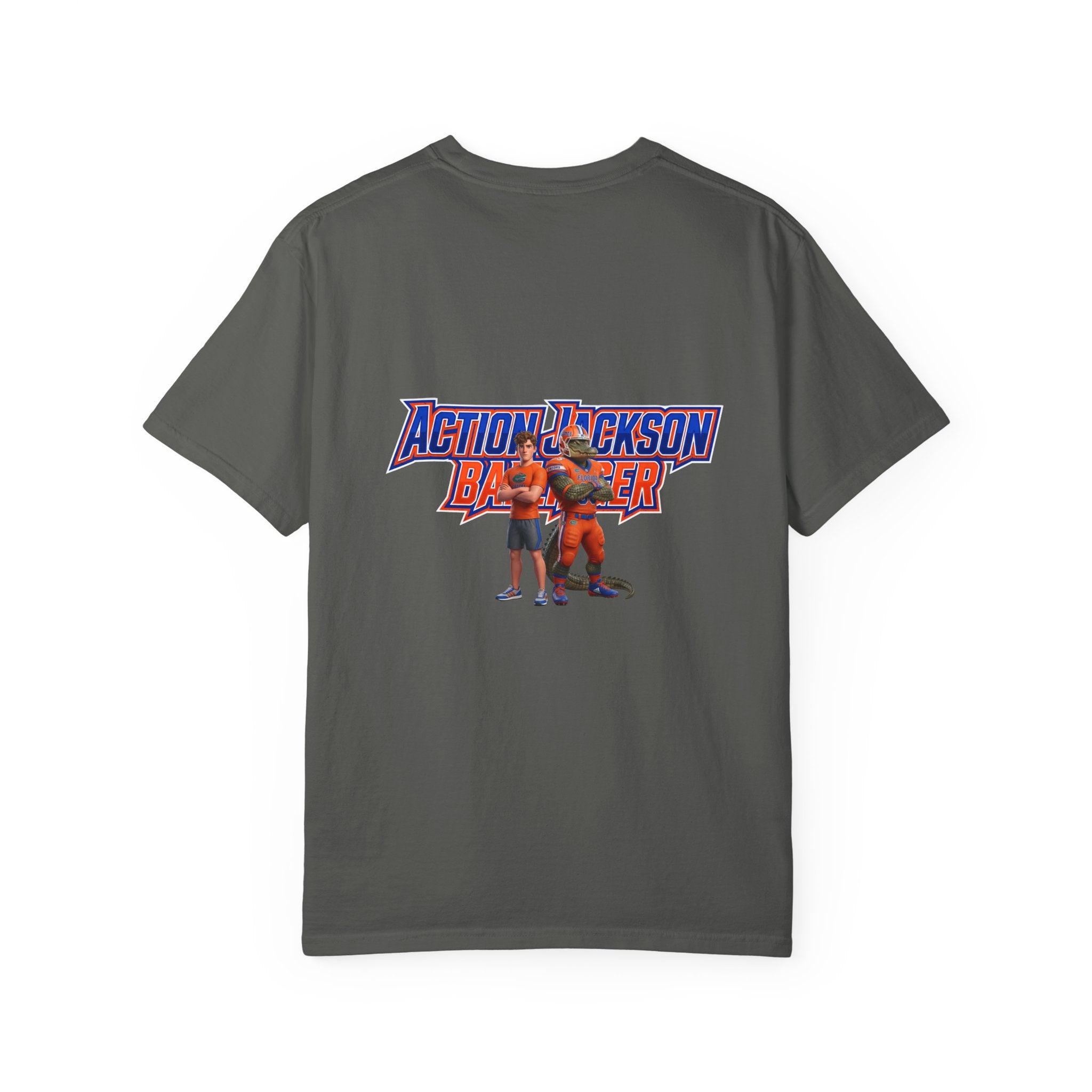 Action Jackson  T‑Shirt — Retro Team Graphic Tee