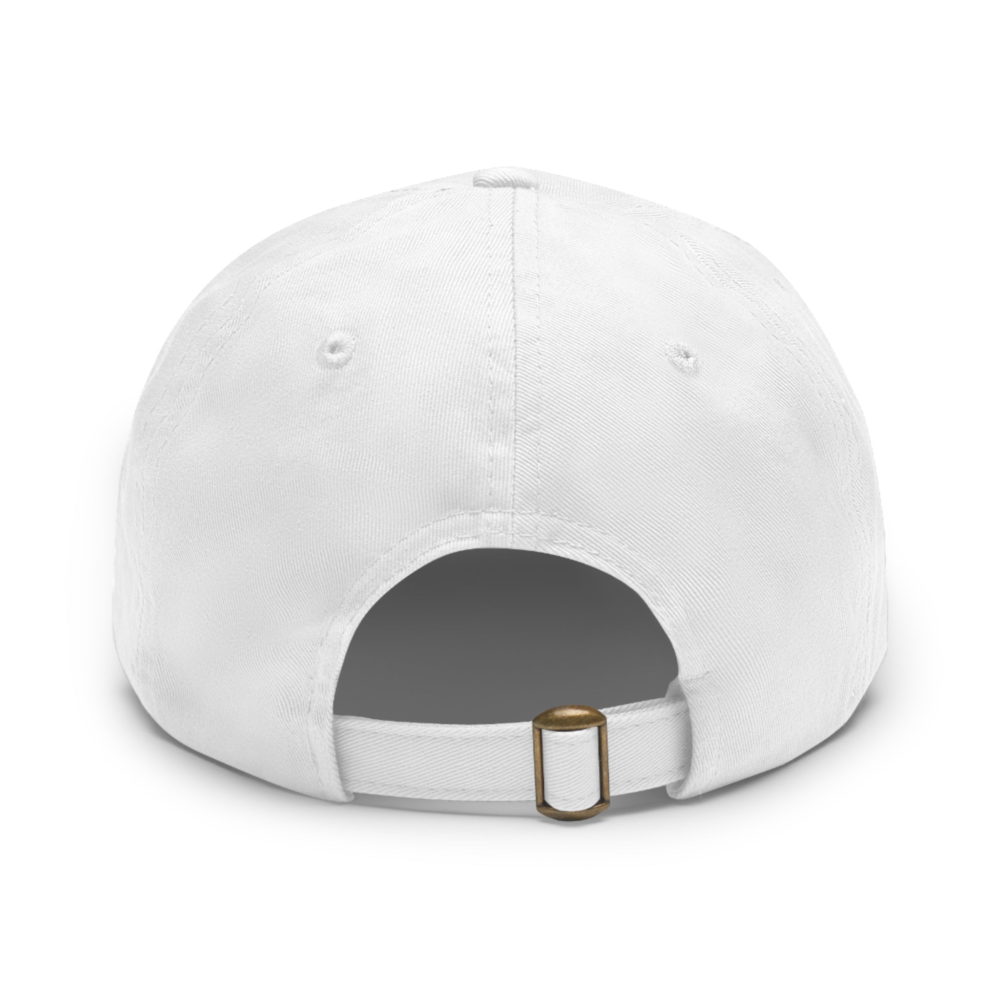 Swampcasts Leather Patch Dad Hat – Retro Sports Podcast Logo Cap