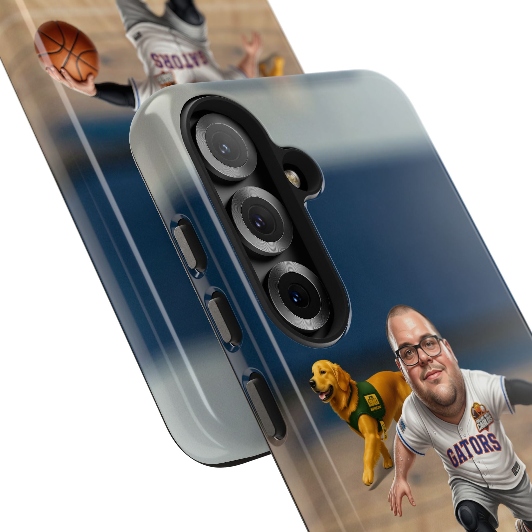Caricature Basketball Player Phone Case | Custom Portrait Sports Design