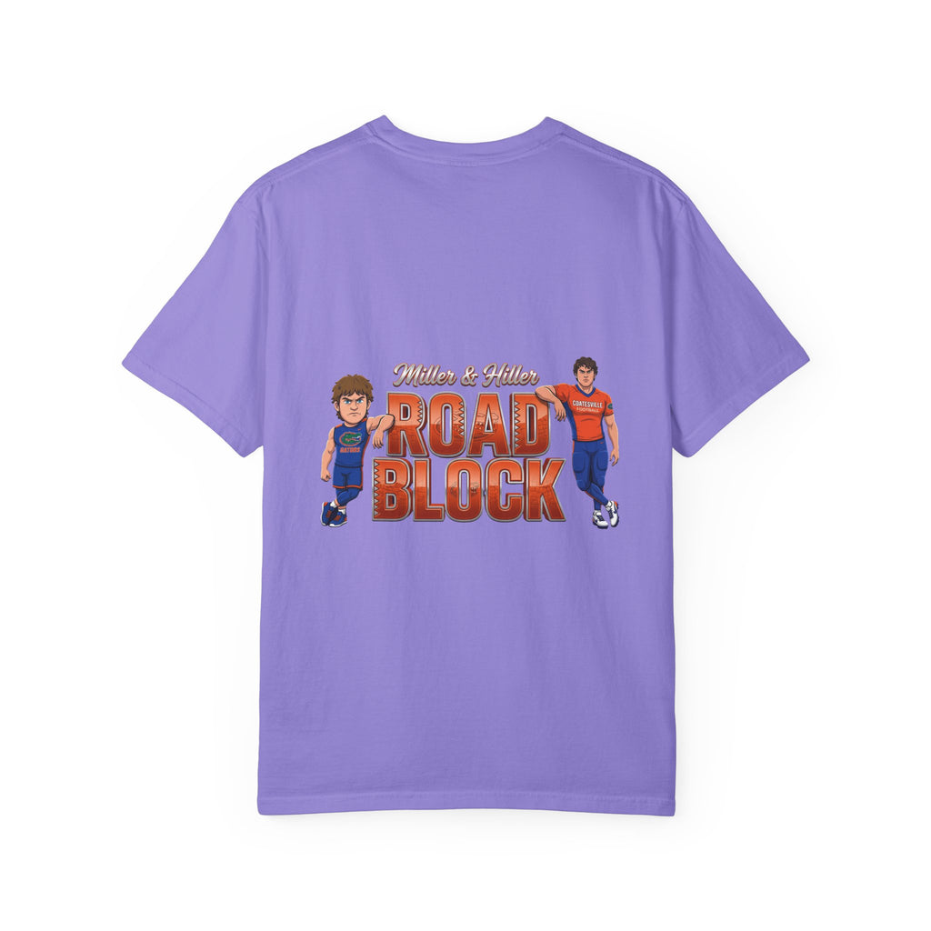 T-Shirt — "Road Block" Soccer Players Graphic Tee