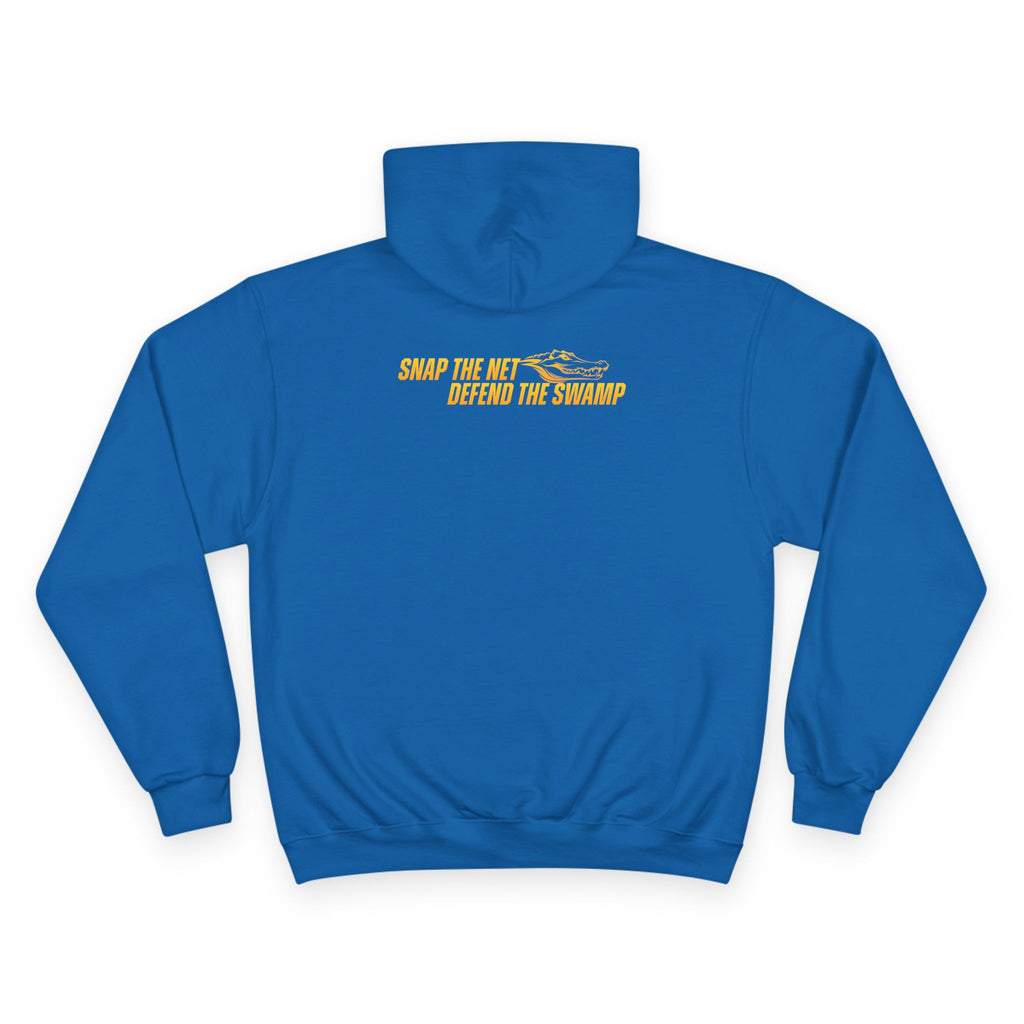 Basketball Hoodie — Snap the Net — 'Defend the Swamp' Basketball