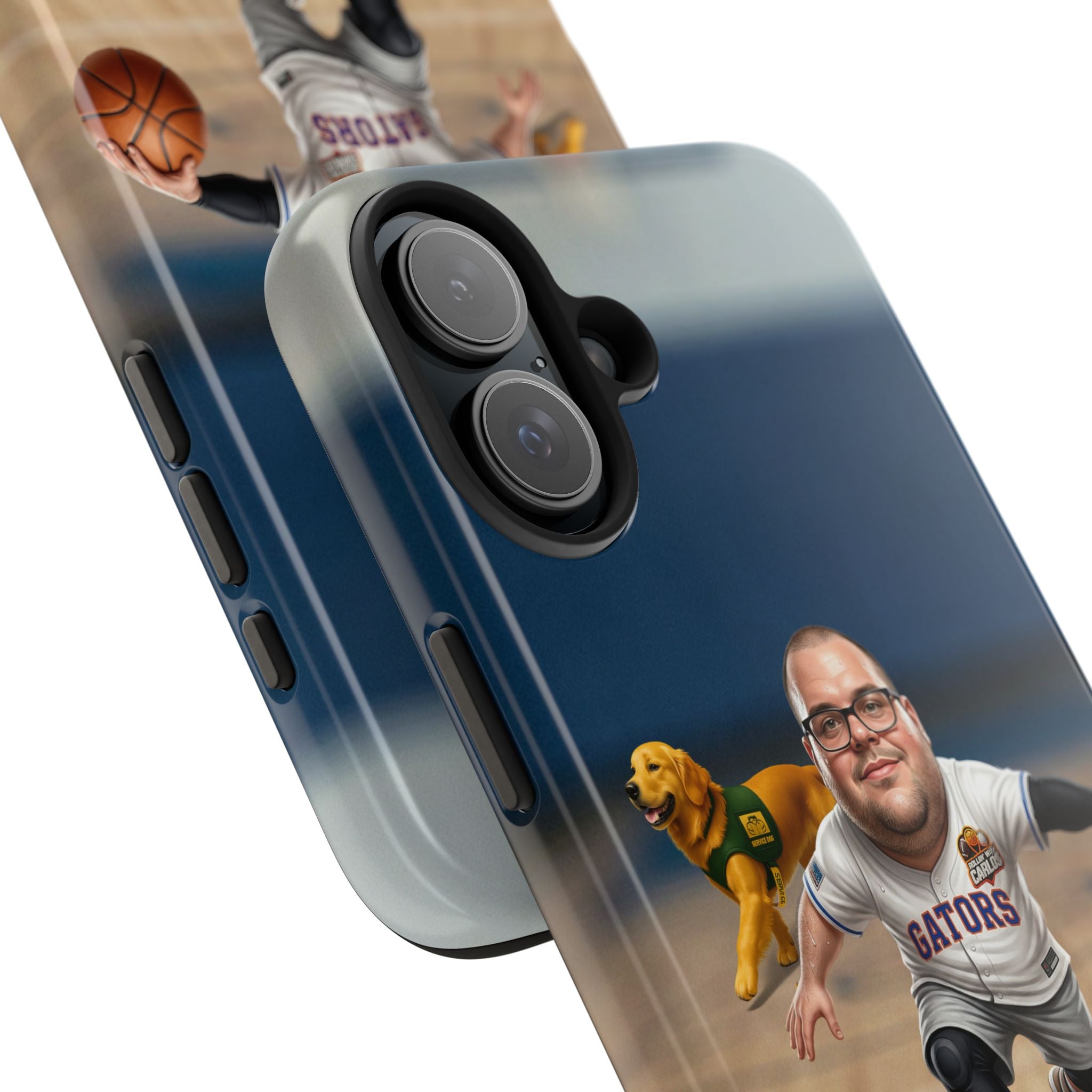 Caricature Basketball Player Phone Case | Custom Portrait Sports Design
