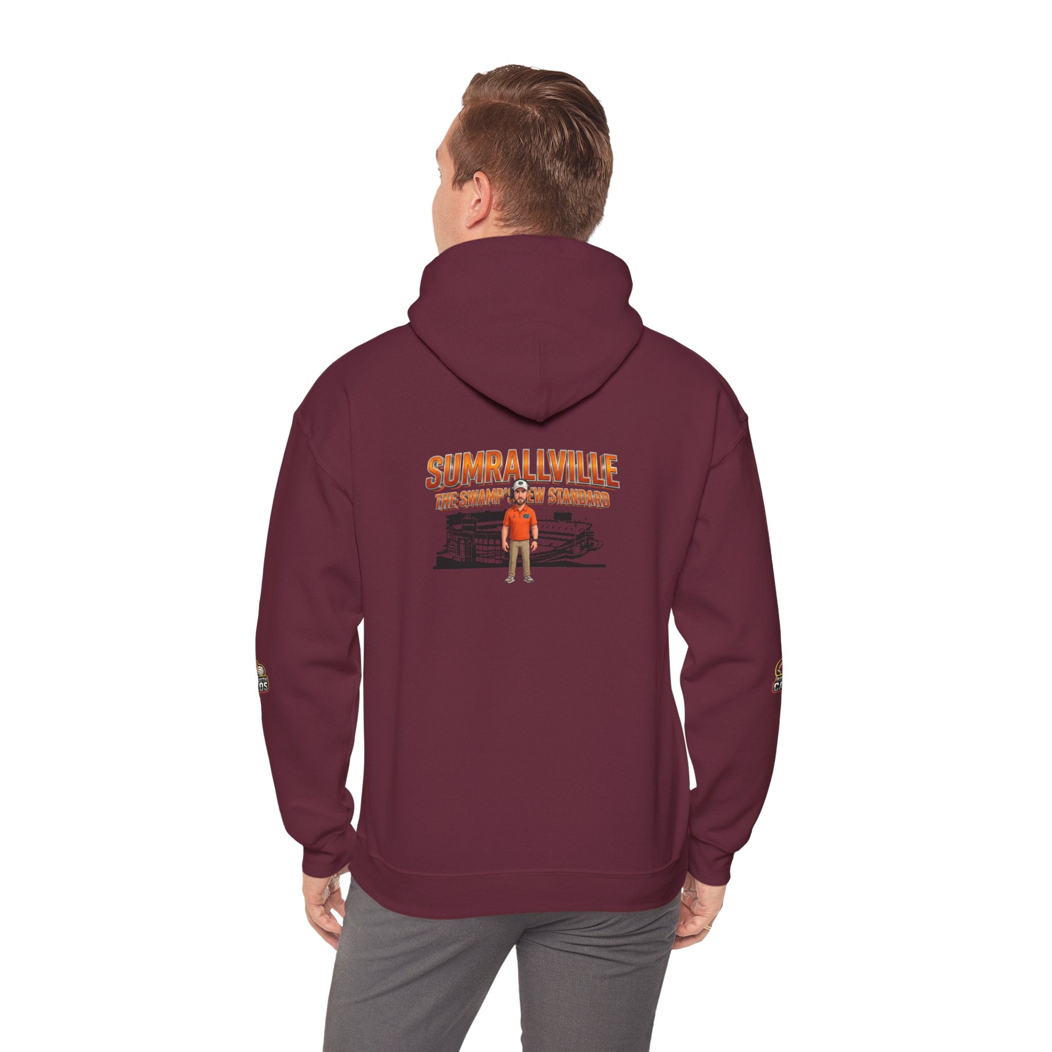 Sumrallville Retro Hoodie — 'Sumrallville Graphic Pullover