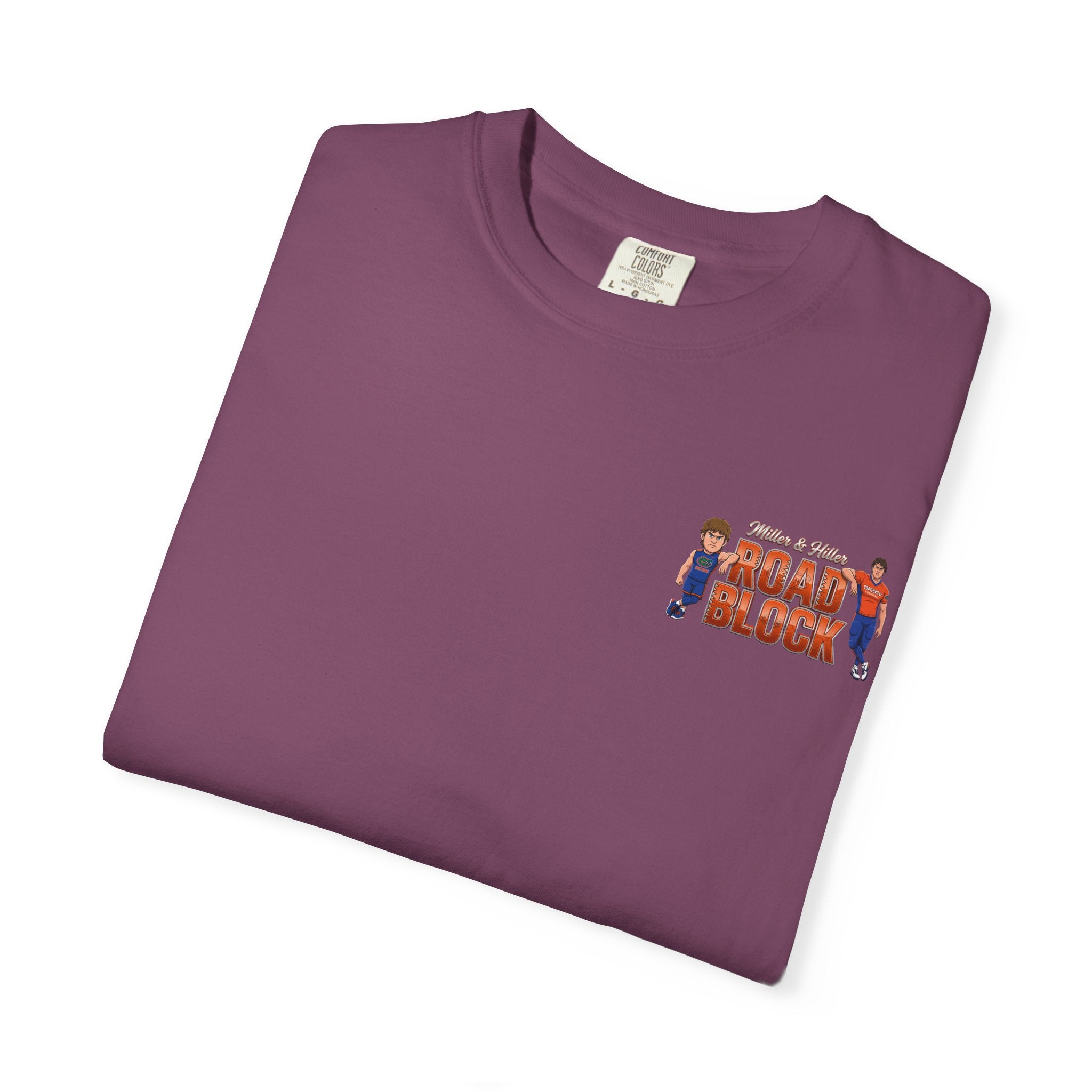 T-Shirt — "Road Block" Soccer Players Graphic Tee