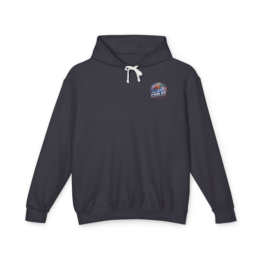 Hoodie • Rollin' with Carlos Vintage Racing Graphic Lightweight Hoodie