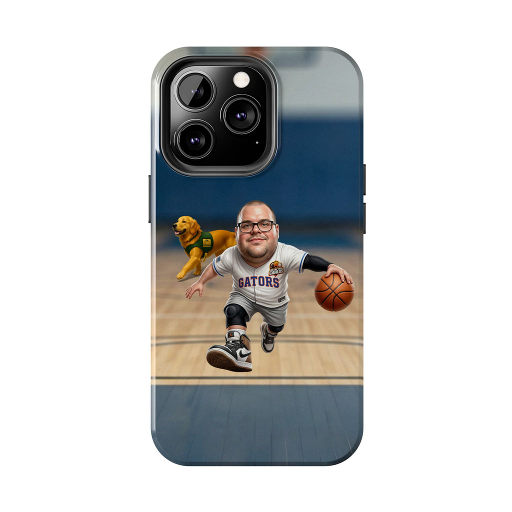 Caricature Basketball Player Phone Case | Custom Portrait Sports Design