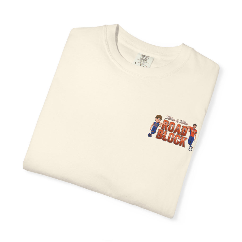 T-Shirt — "Road Block" Soccer Players Graphic Tee