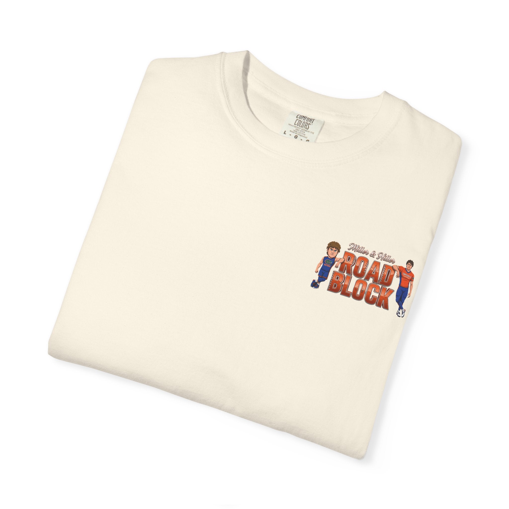 T-Shirt — "Road Block" Soccer Players Graphic Tee