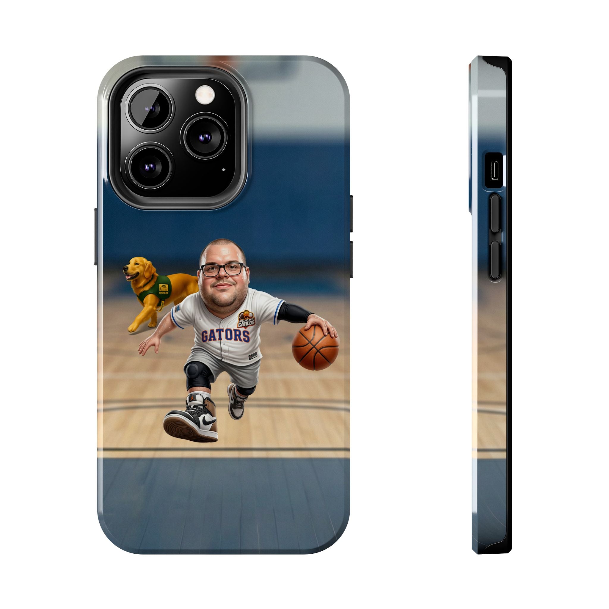 Caricature Basketball Player Phone Case | Custom Portrait Sports Design