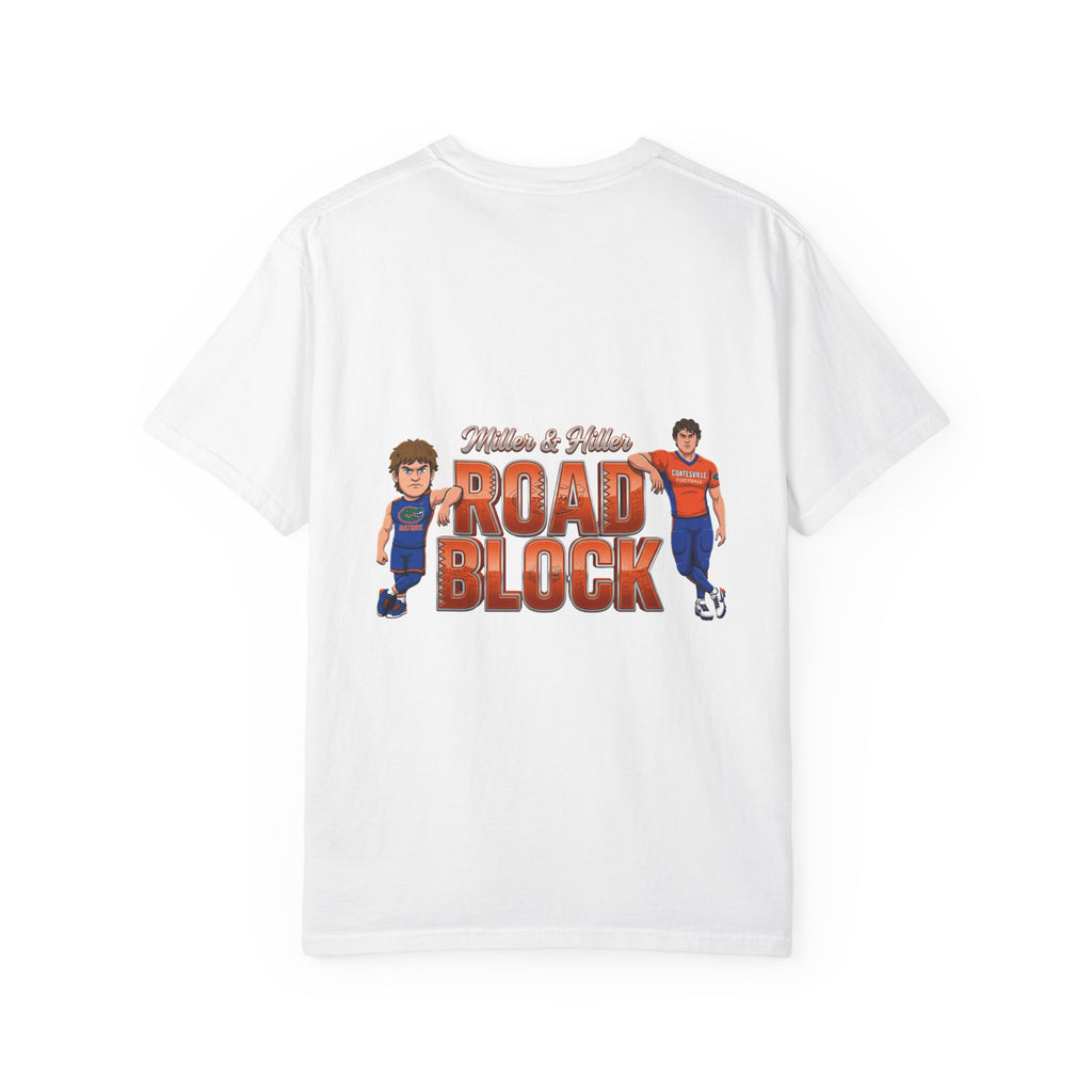 T-Shirt — "Road Block" Soccer Players Graphic Tee