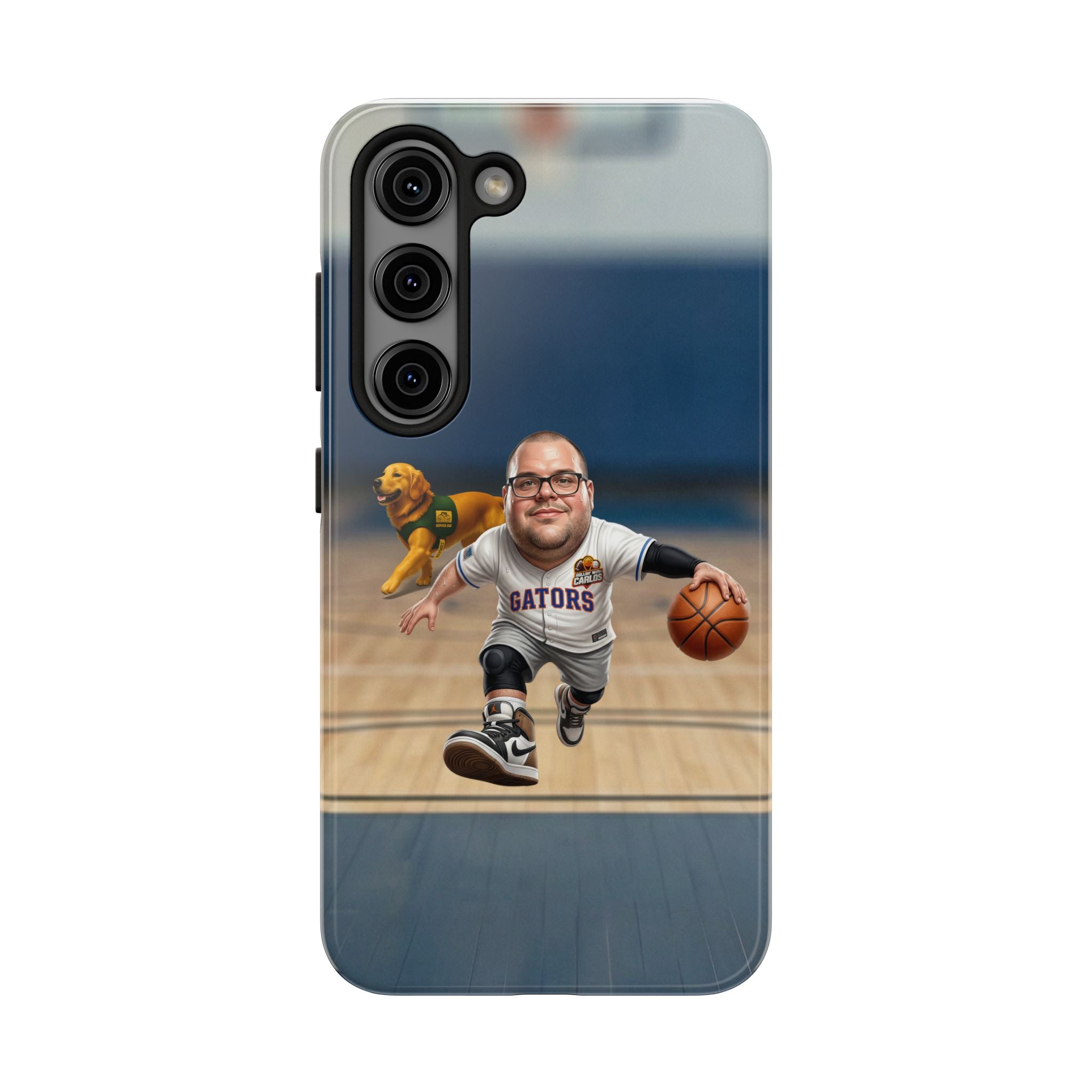 Caricature Basketball Player Phone Case | Custom Portrait Sports Design