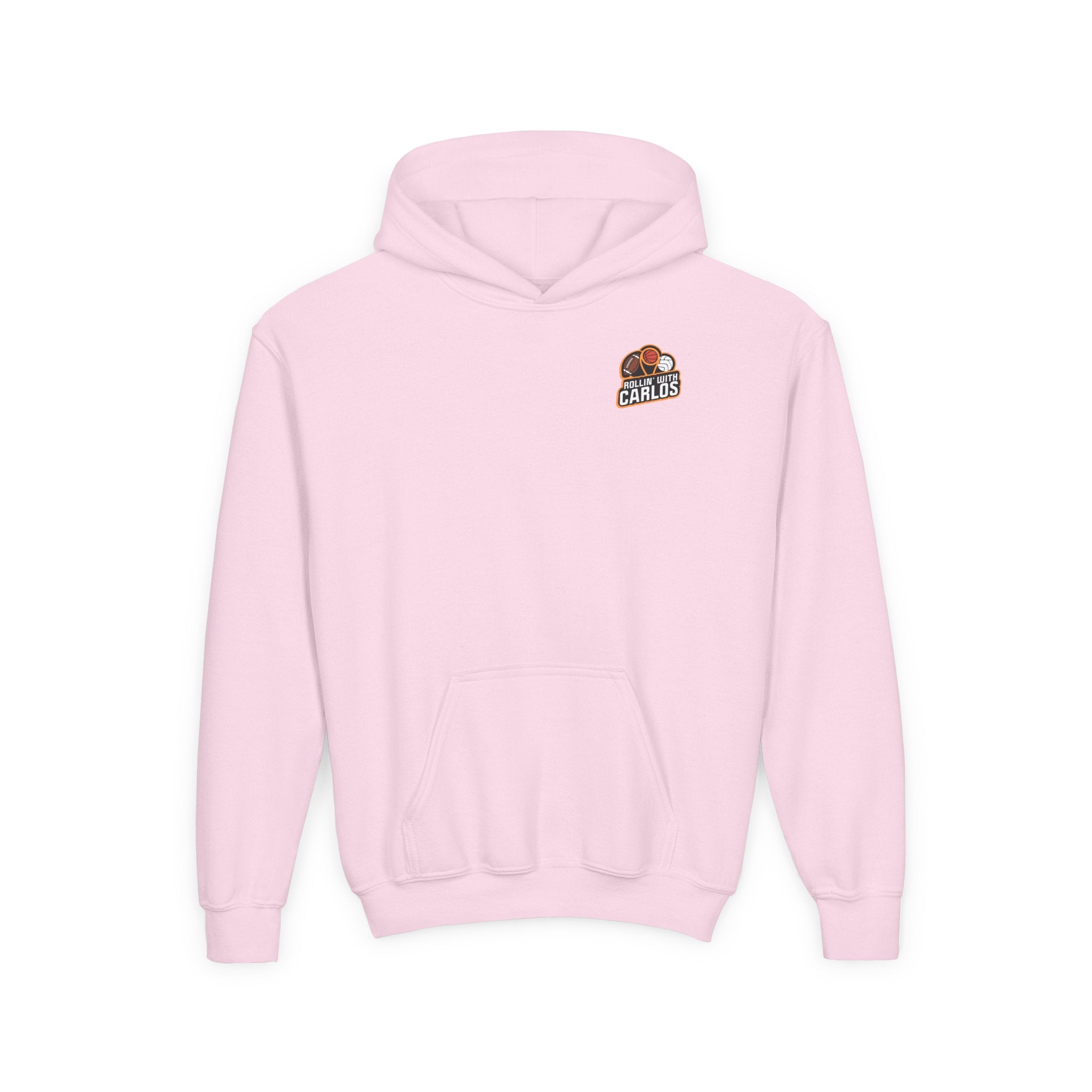 RollinwithCarlos Youth Heavy Blend Hooded Sweatshirt