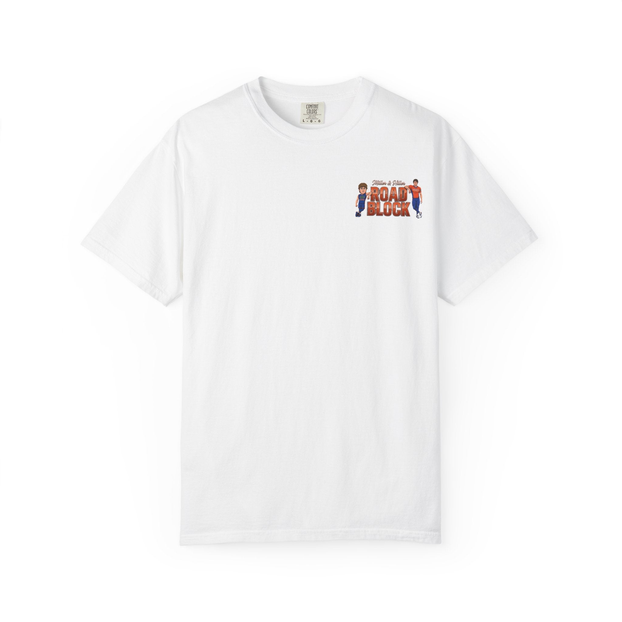 T-Shirt — "Road Block" Soccer Players Graphic Tee