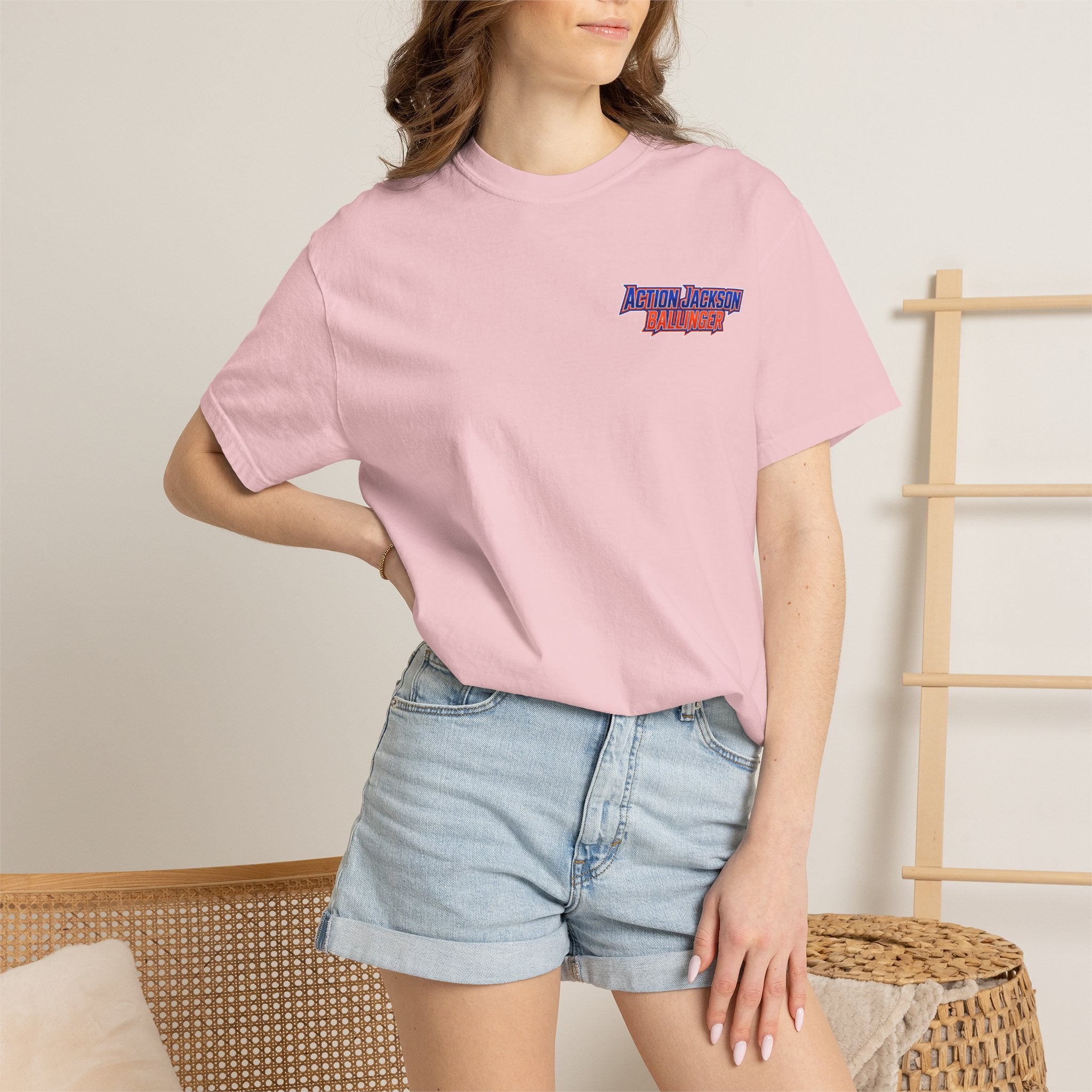 Action Jackson  T‑Shirt — Retro Team Graphic Tee