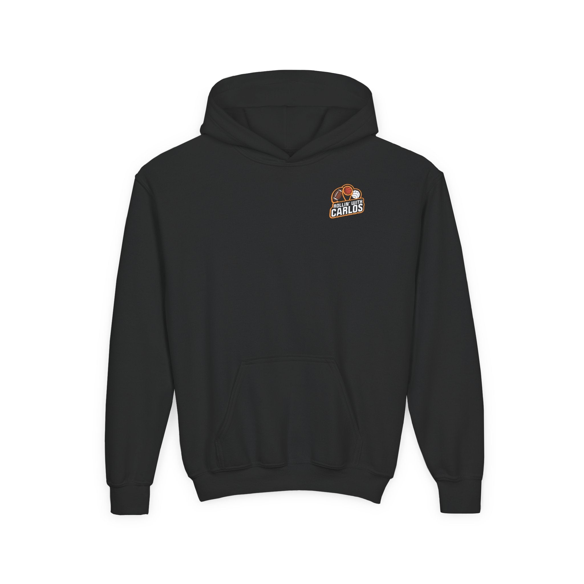 RollinwithCarlos Youth Heavy Blend Hooded Sweatshirt
