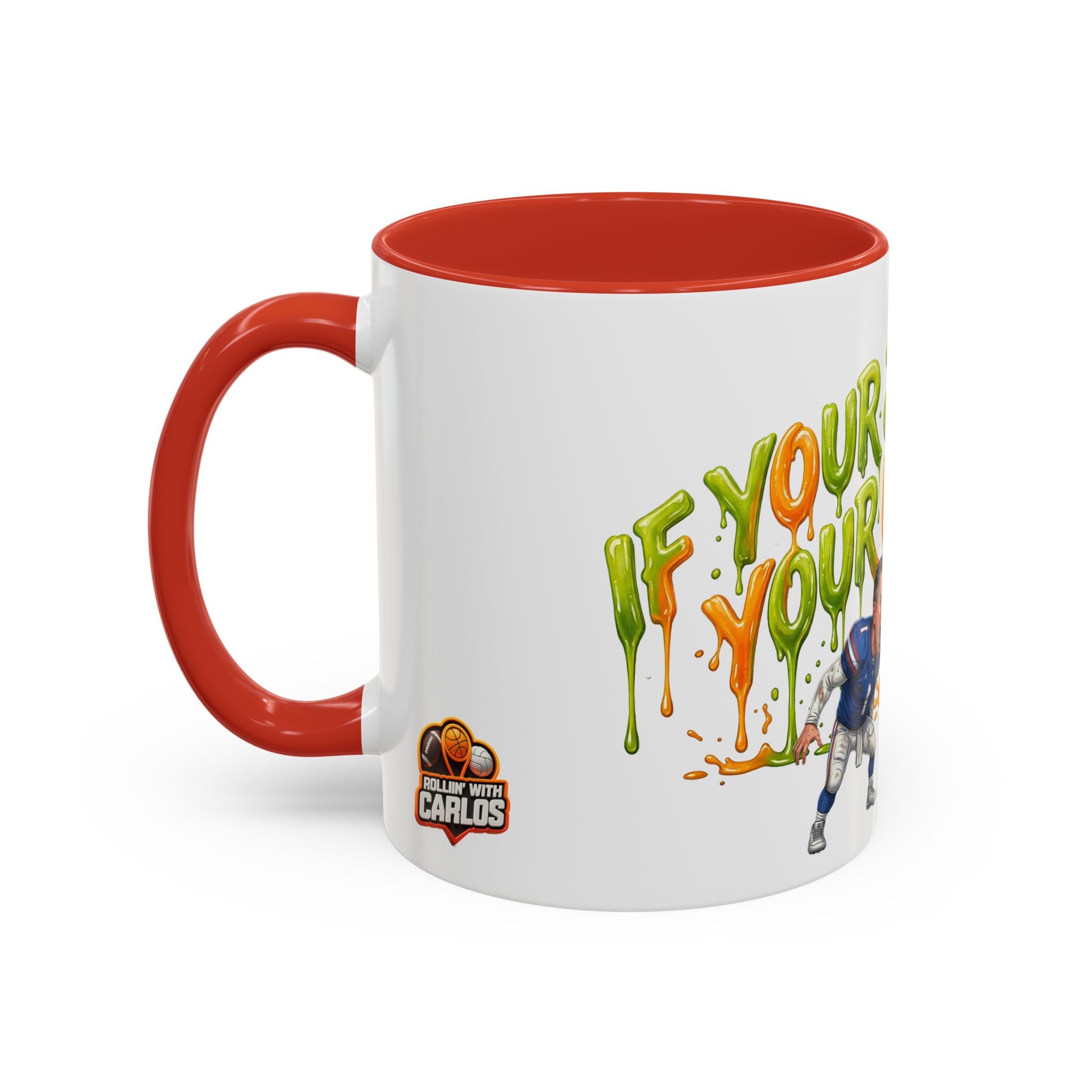 Your Juiceless, Your Useless Football Players Mug | Accent Coffee Mug