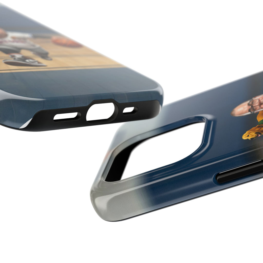 Caricature Basketball Player Phone Case | Custom Portrait Sports Design