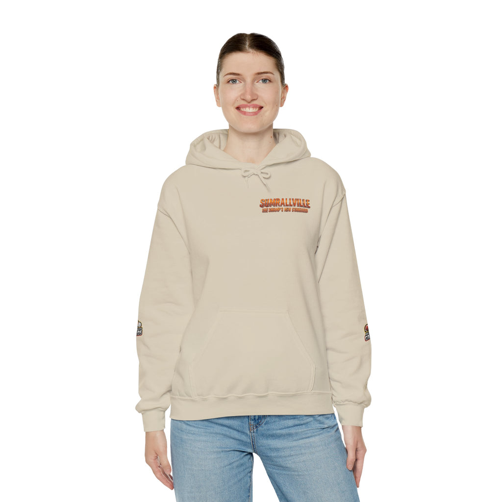 Sumrallville Retro Hoodie — 'Sumrallville Graphic Pullover
