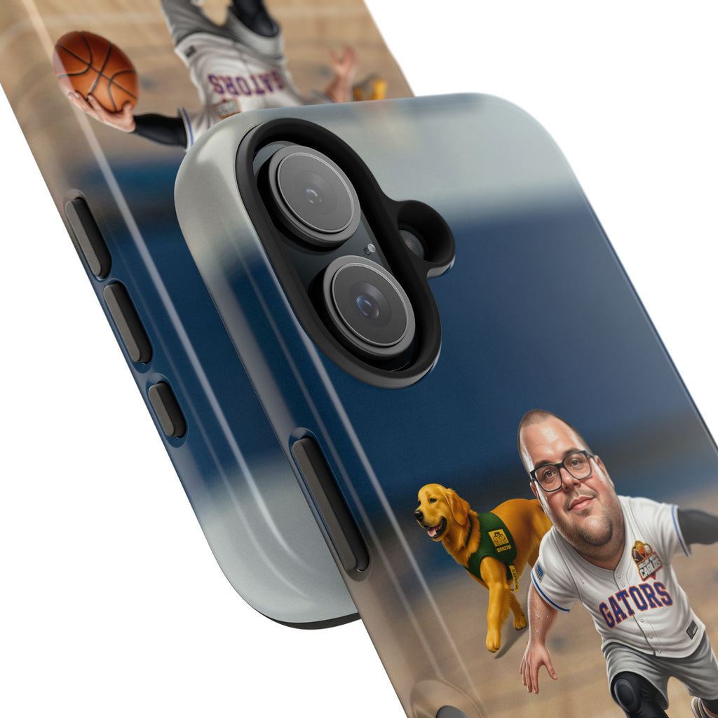 Caricature Basketball Player Phone Case | Custom Portrait Sports Design