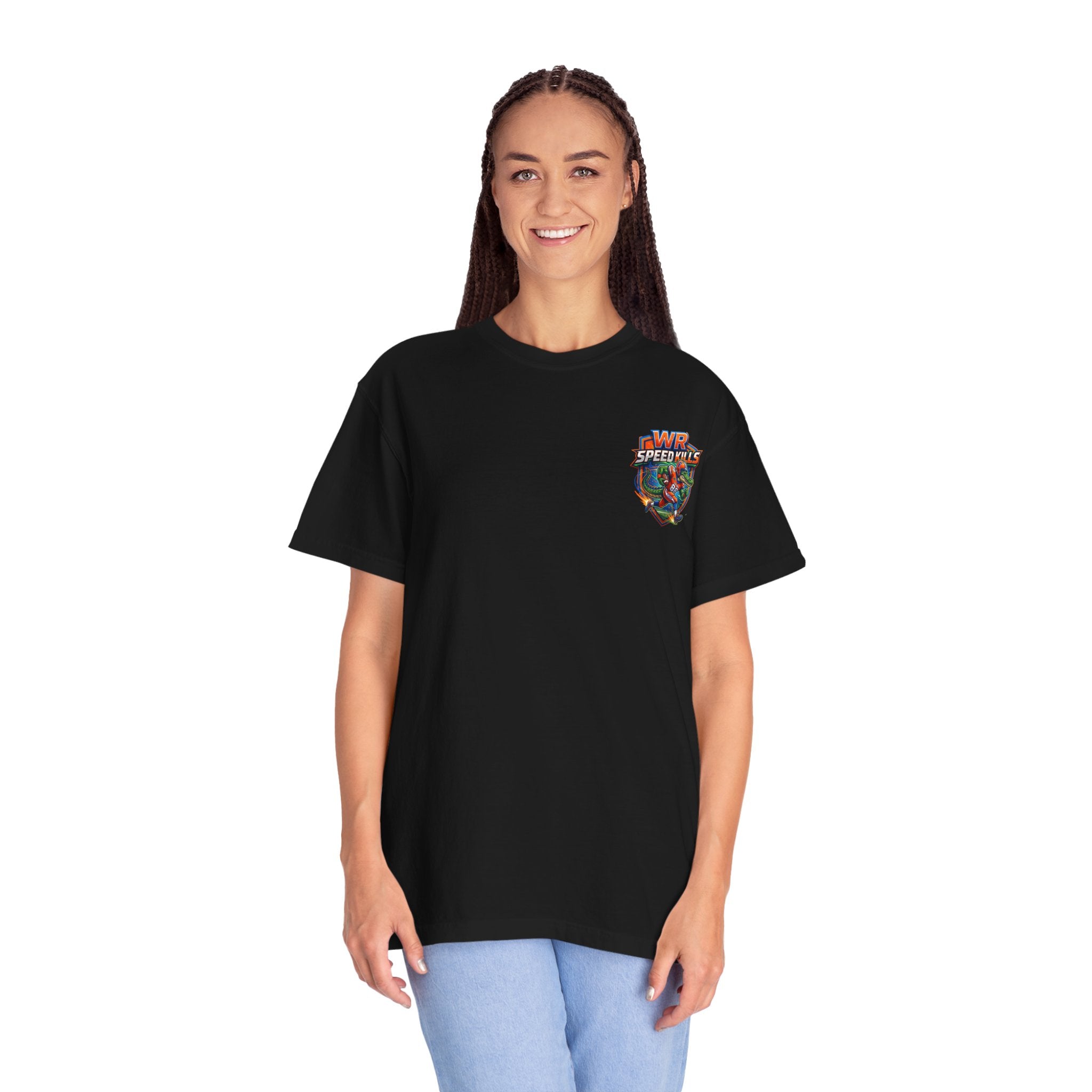 T-Shirt — 'WR Speed Kills' Racing Football Graphic Tee