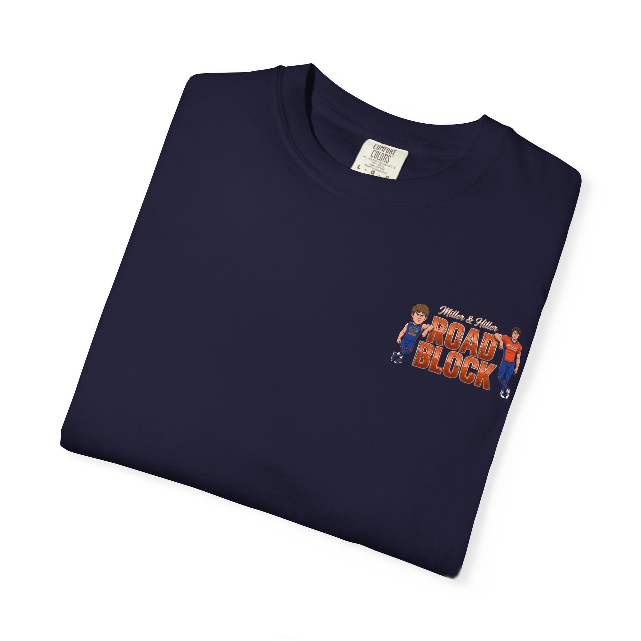 T-Shirt — "Road Block" Soccer Players Graphic Tee