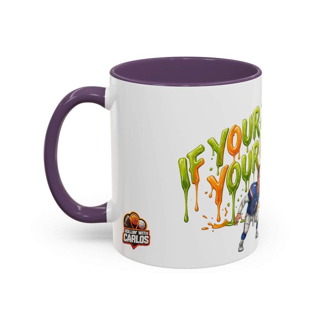 Your Juiceless, Your Useless Football Players Mug | Accent Coffee Mug
