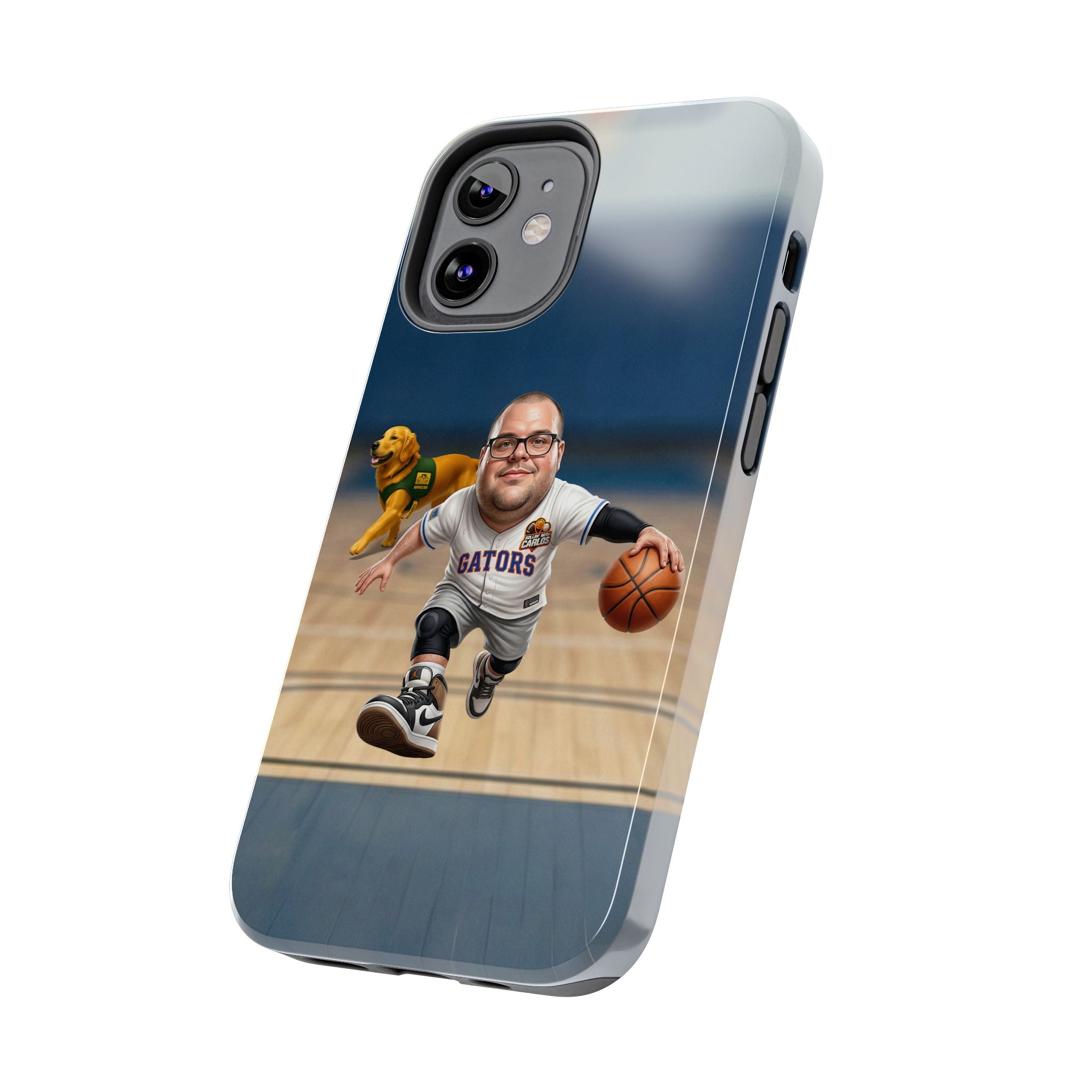 Caricature Basketball Player Phone Case | Custom Portrait Sports Design
