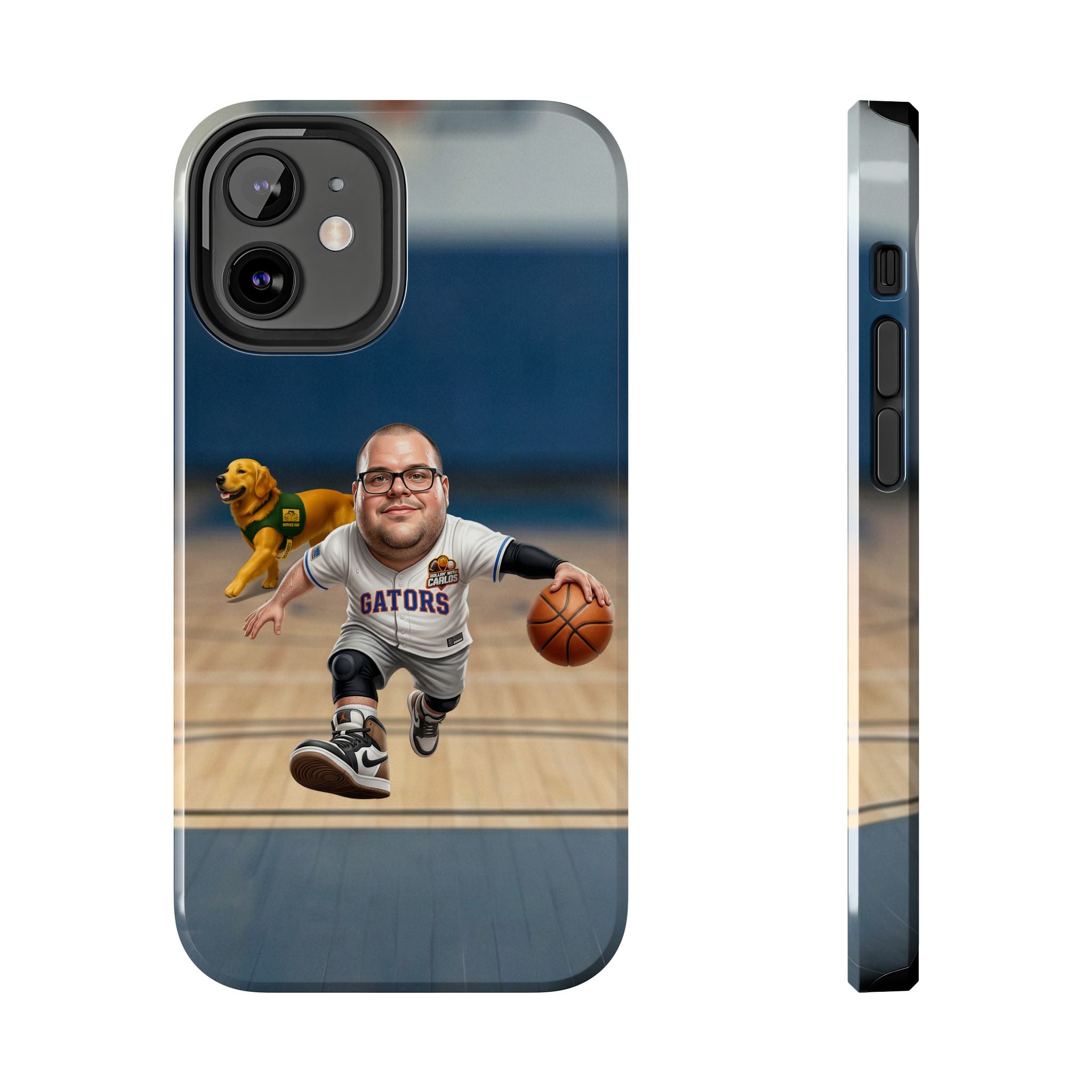Caricature Basketball Player Phone Case | Custom Portrait Sports Design