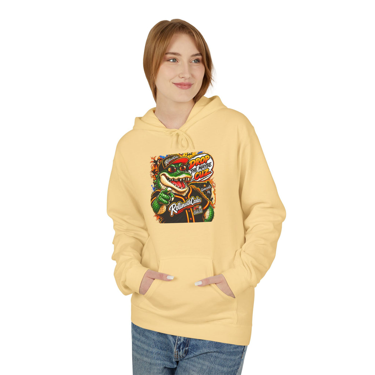 RWC Dorp the Maybe Cuz Gator Unisex Hoodie