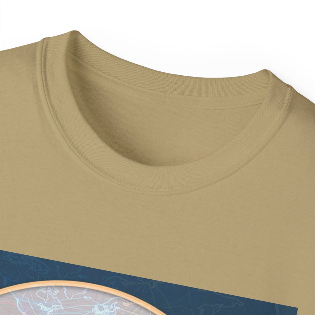 Unisex Gator Standard Shirt White and Yellow Letters on back