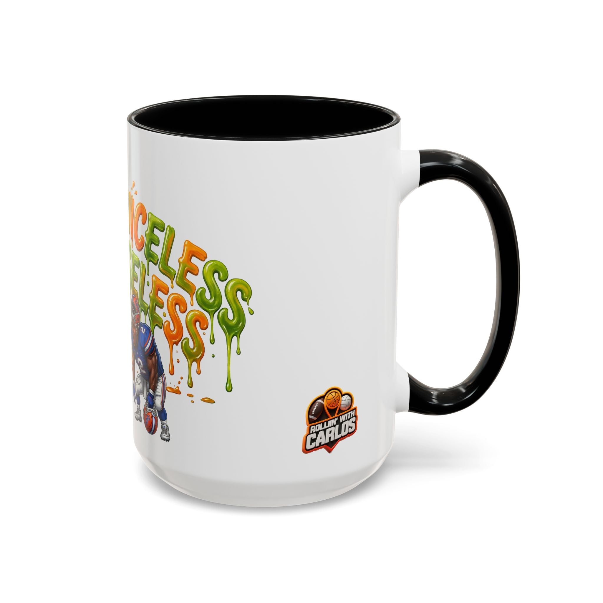 Your Juiceless, Your Useless Football Players Mug | Accent Coffee Mug