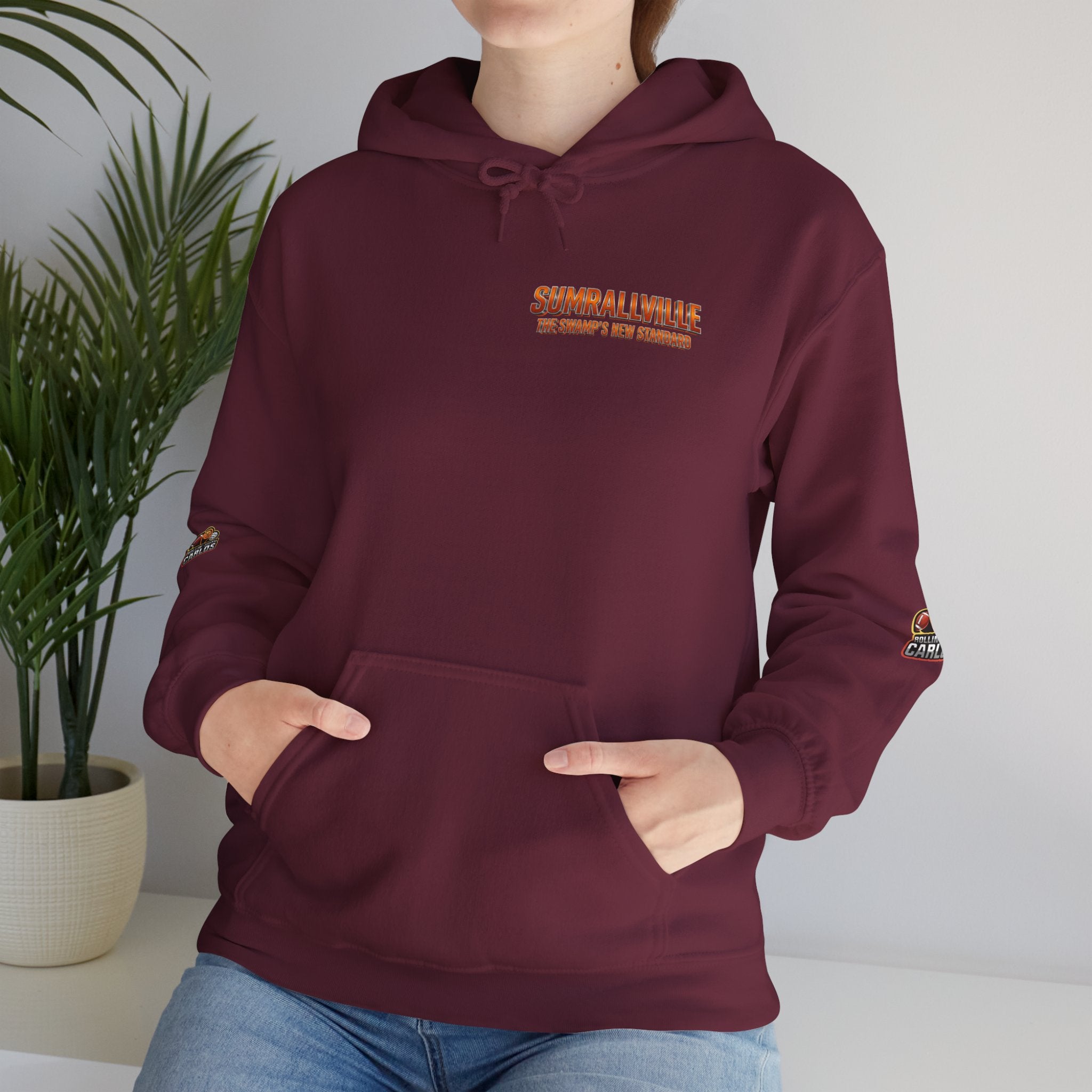 Sumrallville Retro Hoodie — 'Sumrallville Graphic Pullover