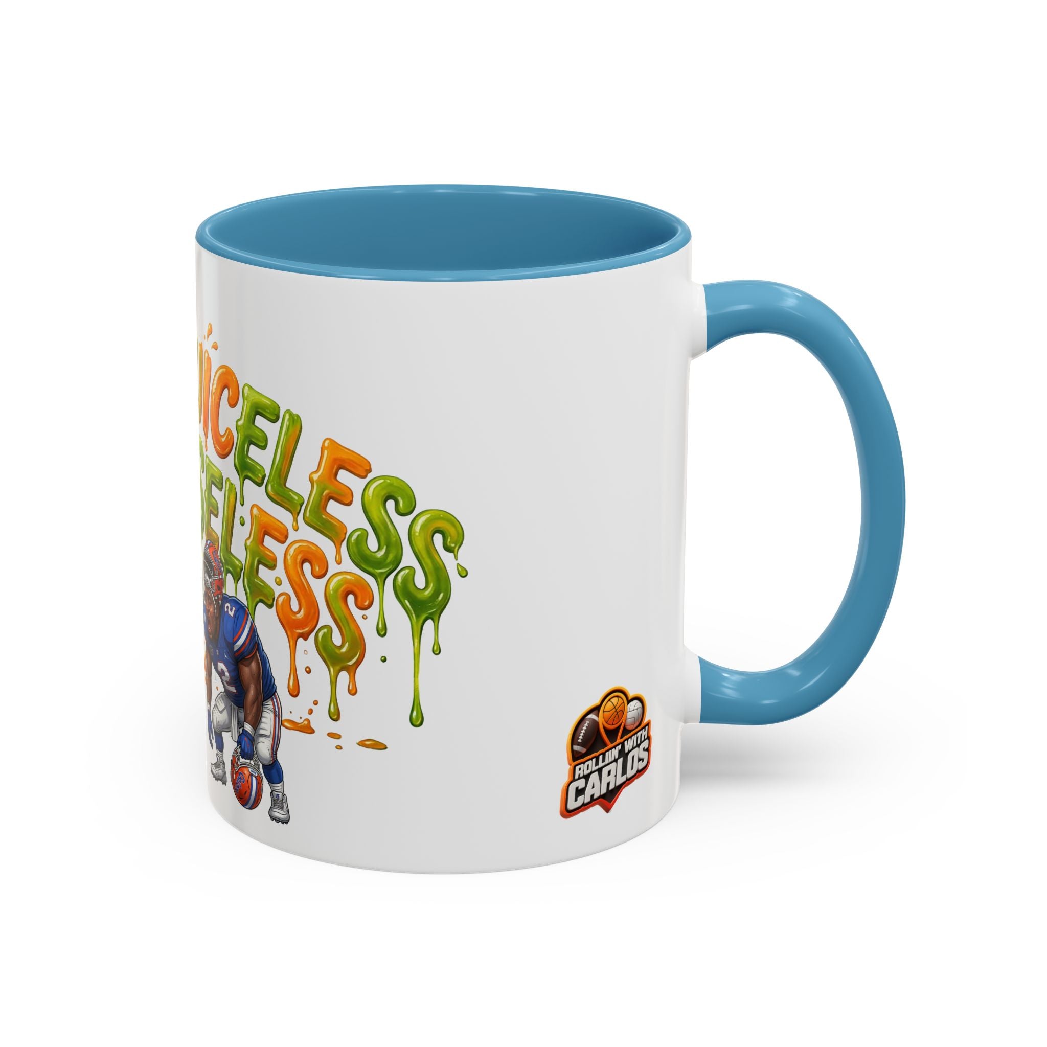 Your Juiceless, Your Useless Football Players Mug | Accent Coffee Mug