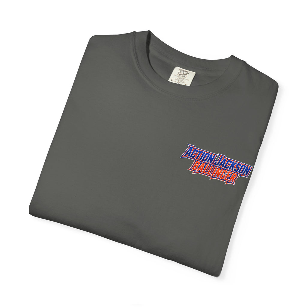 Action Jackson  T‑Shirt — Retro Team Graphic Tee