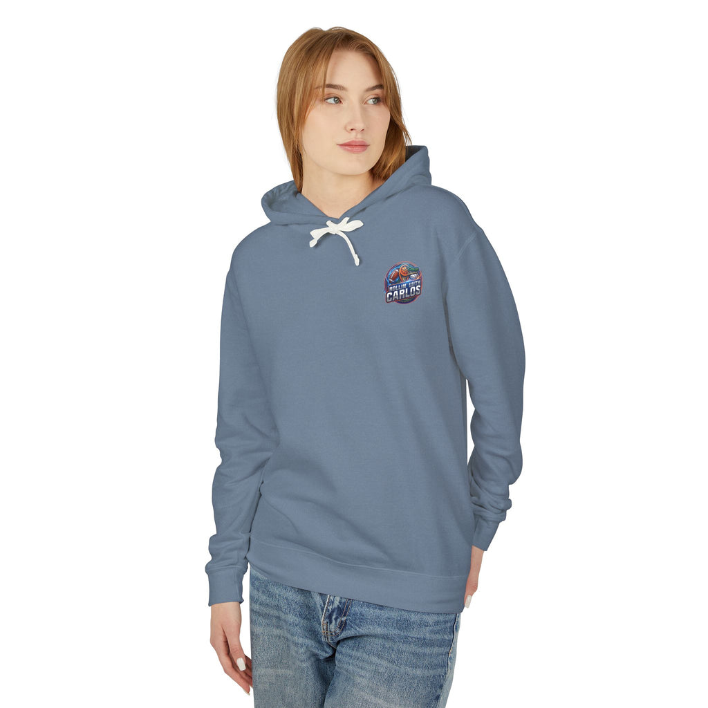 Hoodie • Rollin' with Carlos Vintage Racing Graphic Lightweight Hoodie