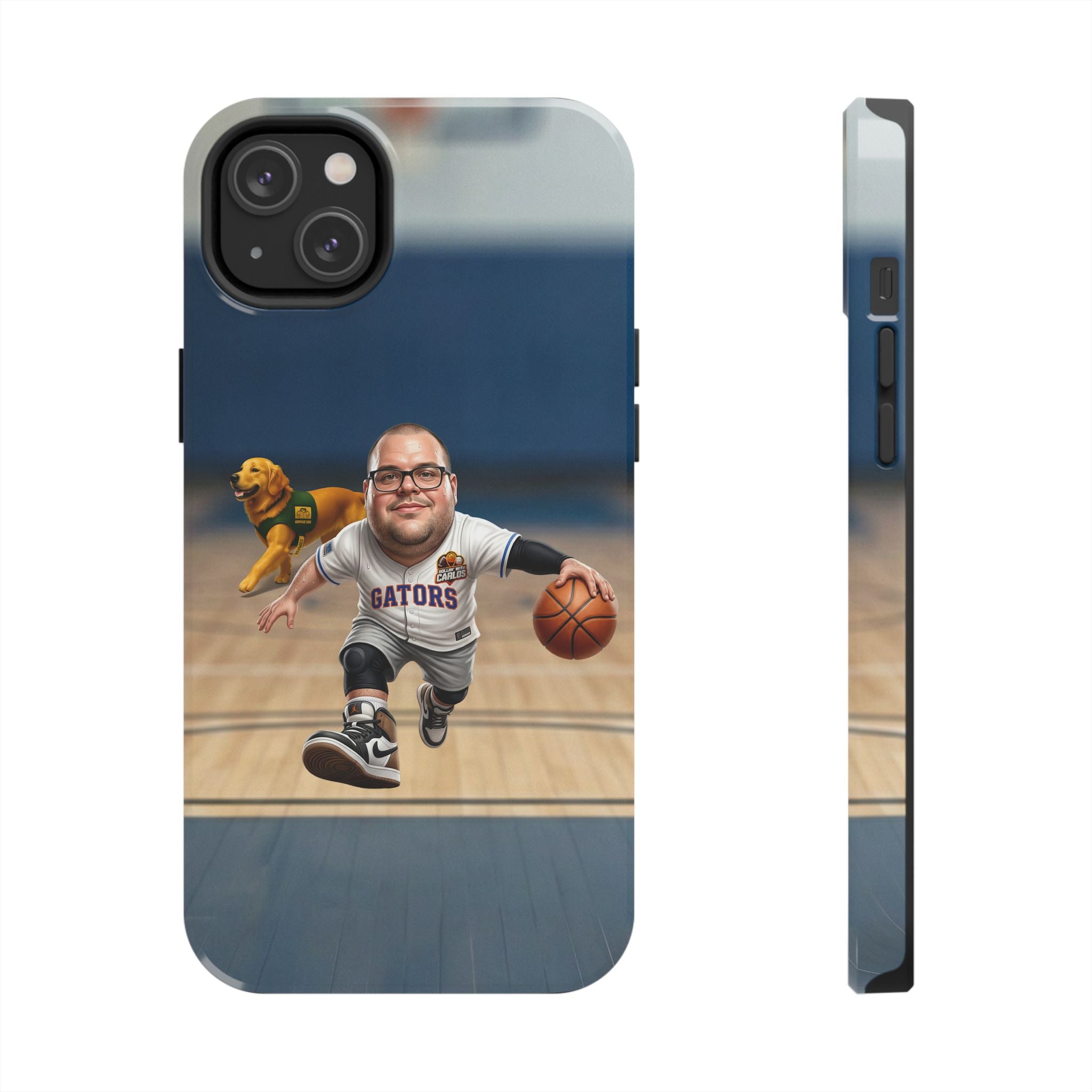 Caricature Basketball Player Phone Case | Custom Portrait Sports Design
