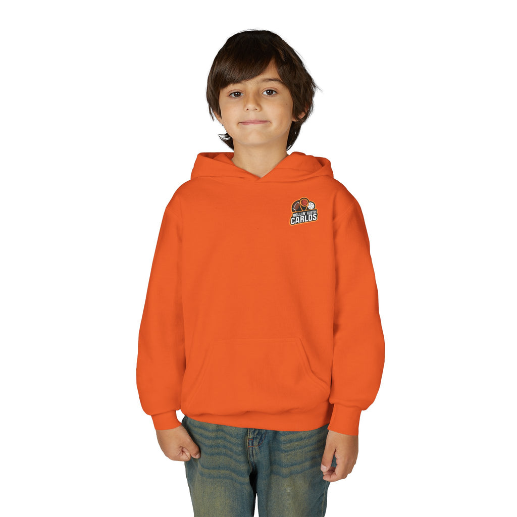 RollinwithCarlos Youth Heavy Blend Hooded Sweatshirt