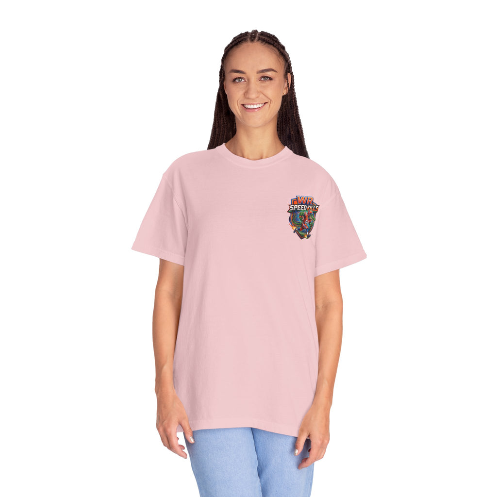 T-Shirt — 'WR Speed Kills' Racing Football Graphic Tee
