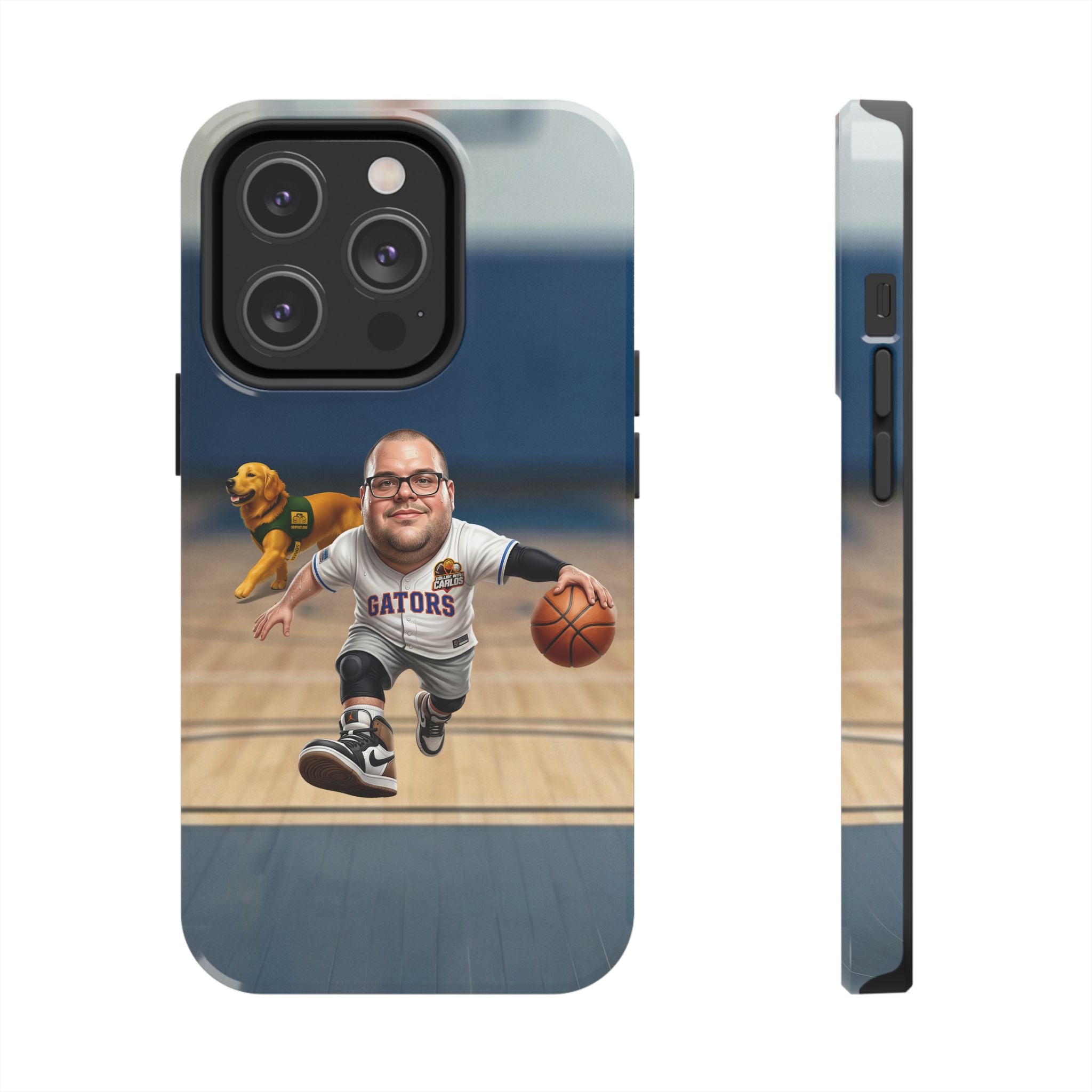 Caricature Basketball Player Phone Case | Custom Portrait Sports Design