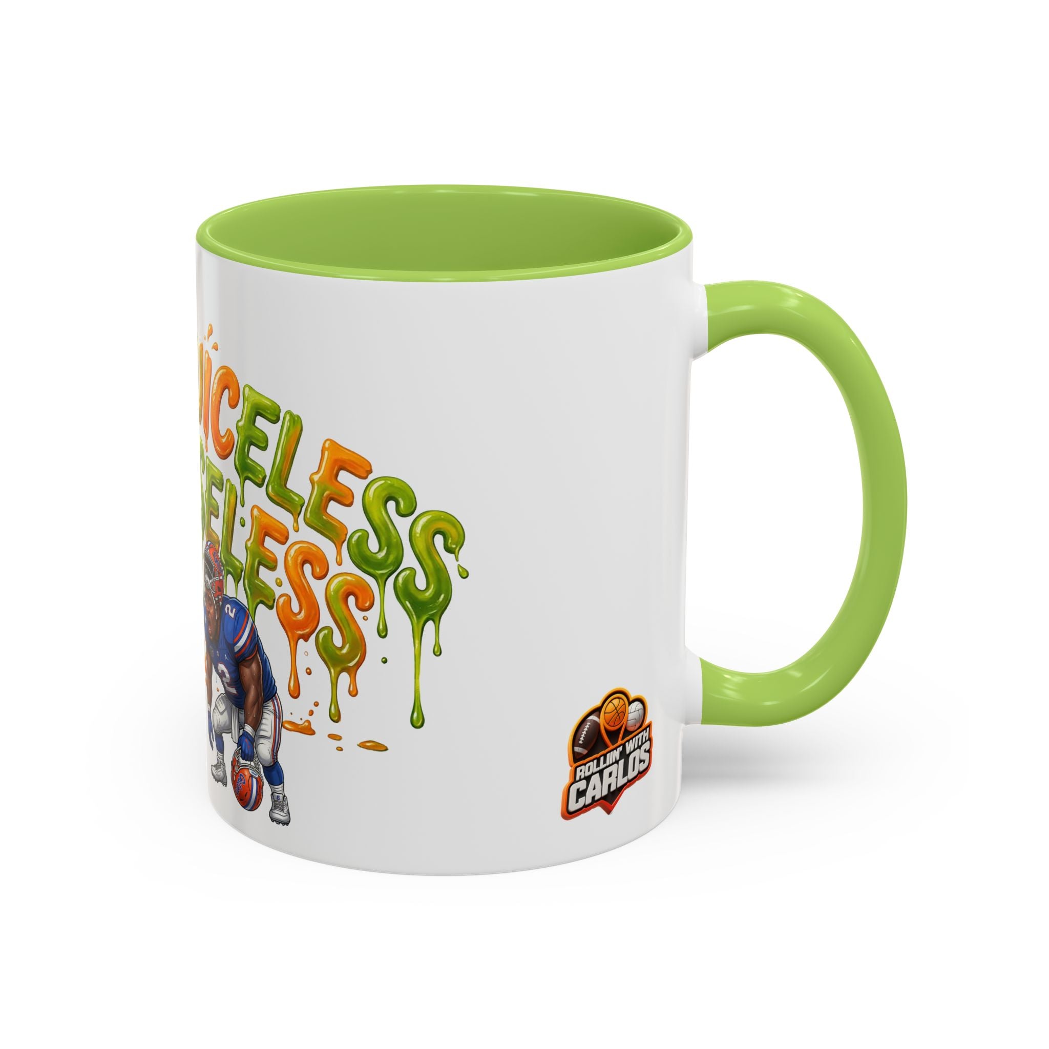 Your Juiceless, Your Useless Football Players Mug | Accent Coffee Mug