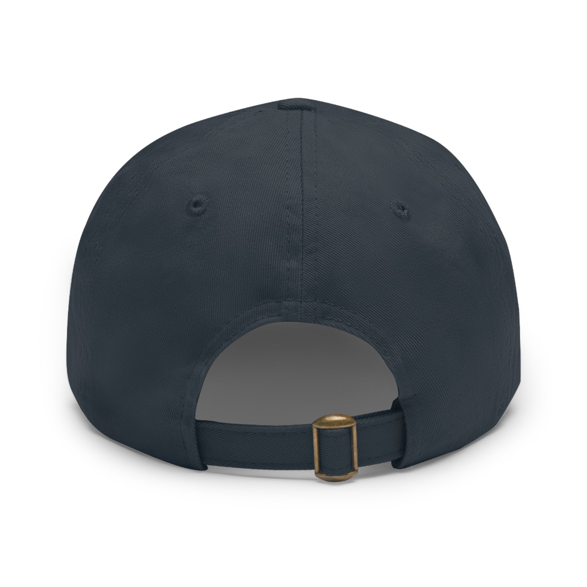 Swampcasts Leather Patch Dad Hat – Retro Sports Podcast Logo Cap