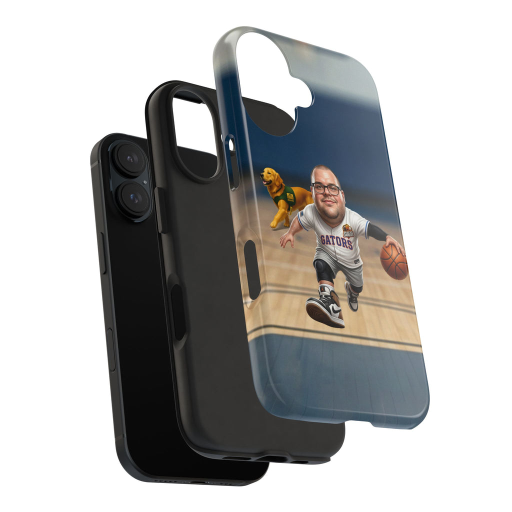 Caricature Basketball Player Phone Case | Custom Portrait Sports Design