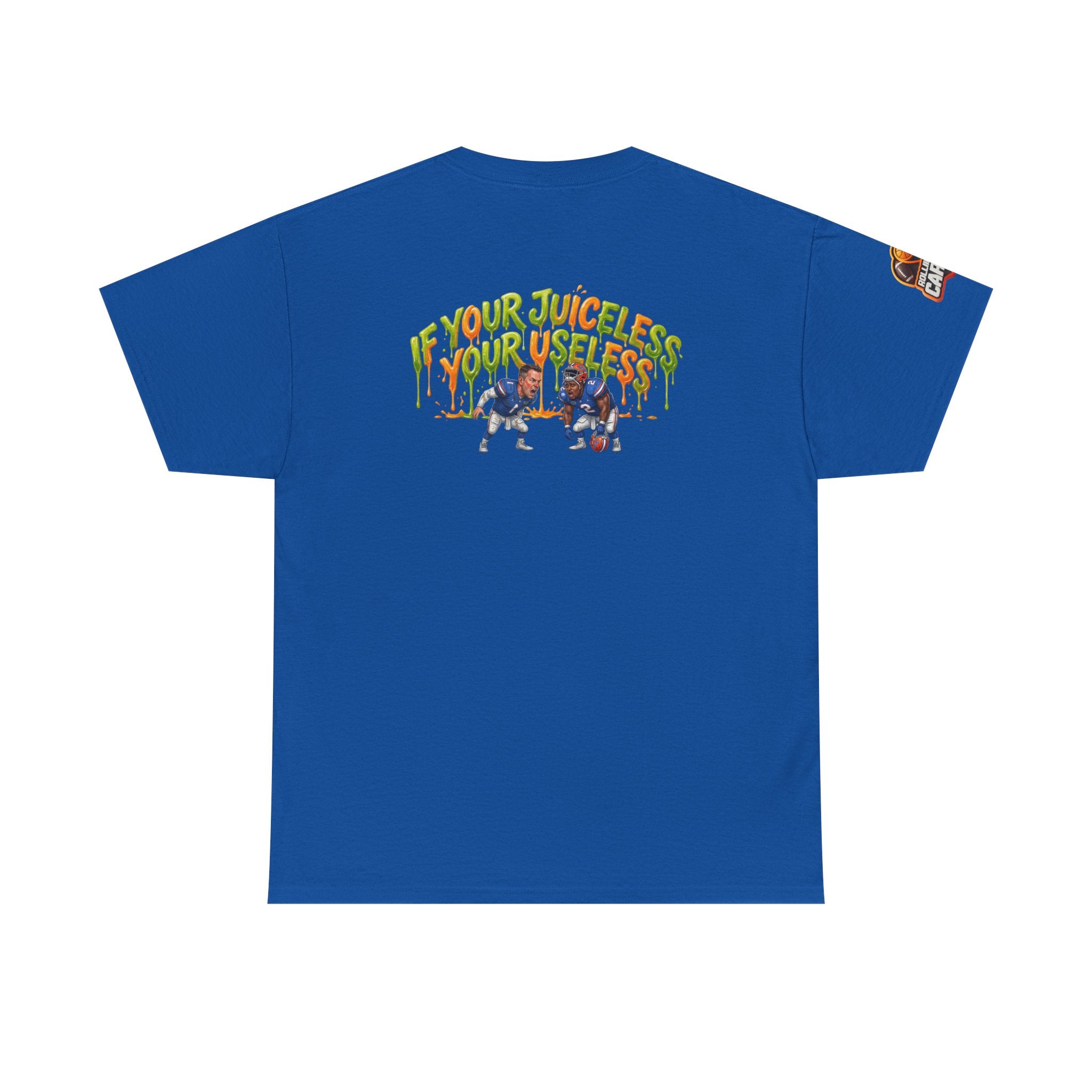 If Your Juiceless You're Useless Tee | Vintage Cartoon Juice Crew Shirt
