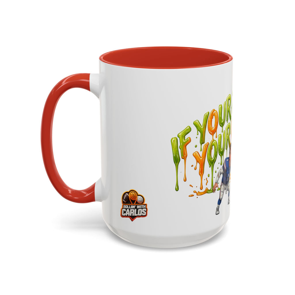 Your Juiceless, Your Useless Football Players Mug | Accent Coffee Mug
